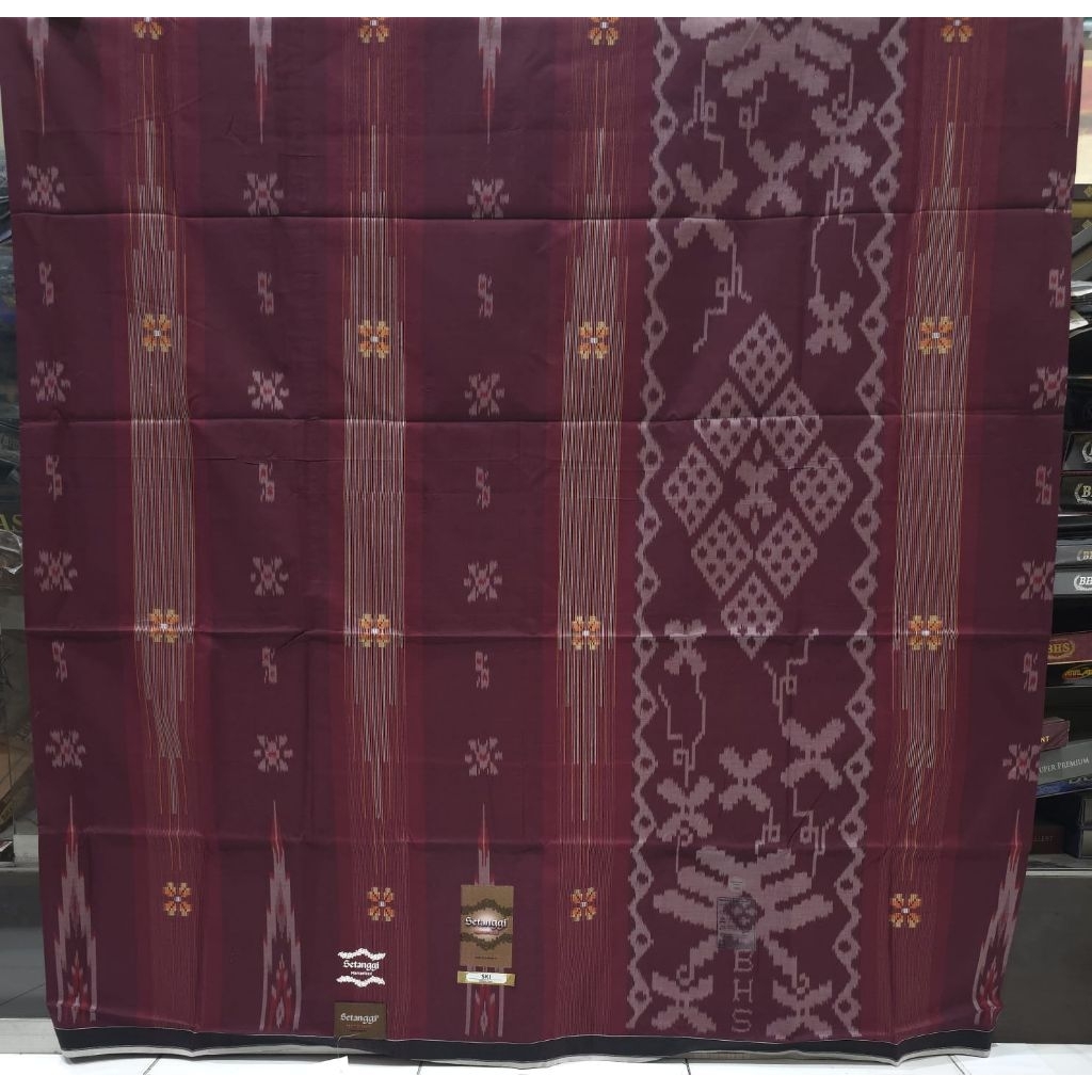 Sarung BHS SETANGGI Mercerized SKT SKI Songket