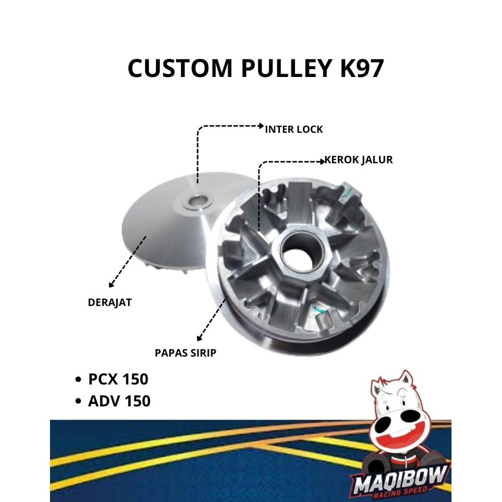 Pulley set k97 (pcx&adv 150)