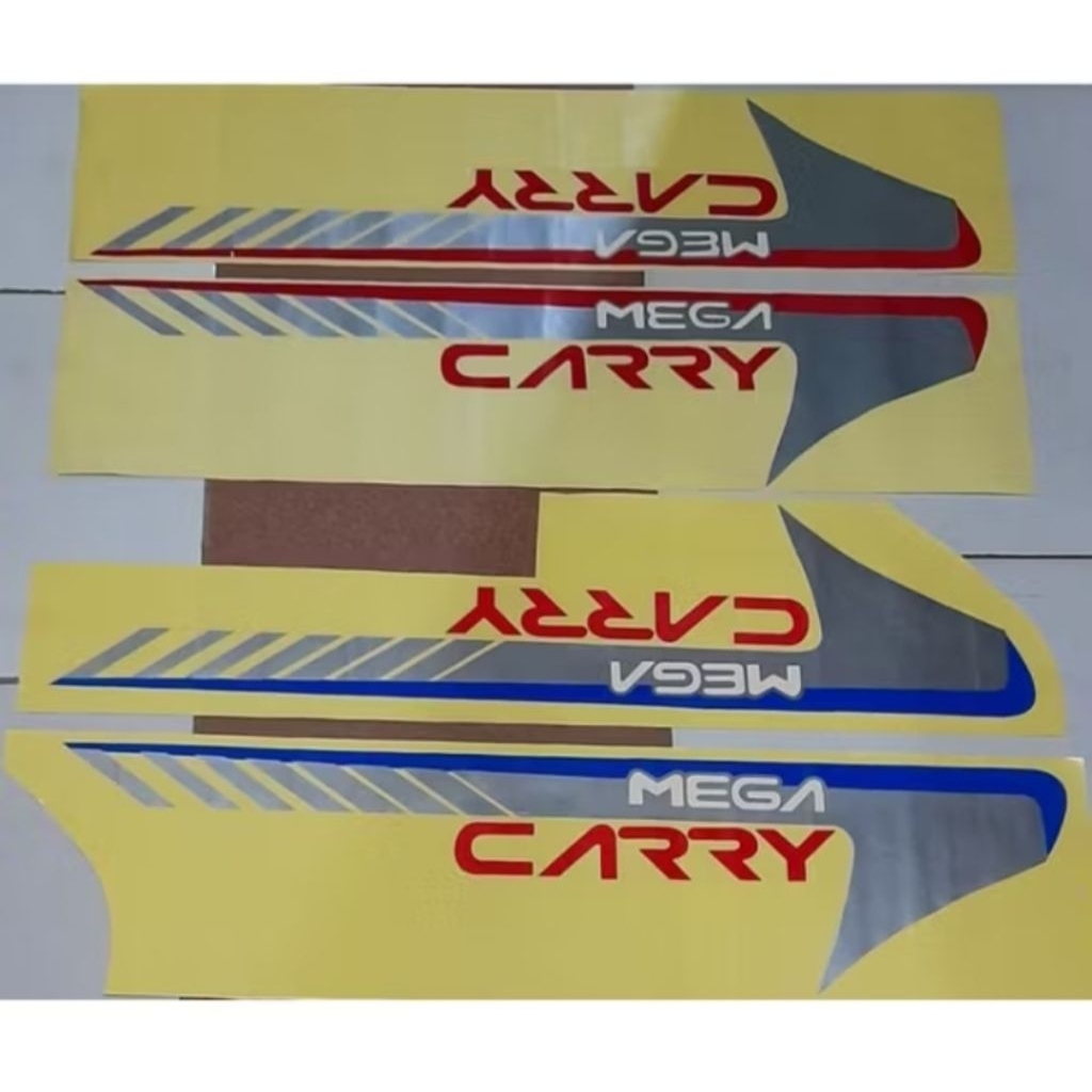 Stiker list body stiker APV Mega Carry / Sticker List Body Pintu Mega Carry APV