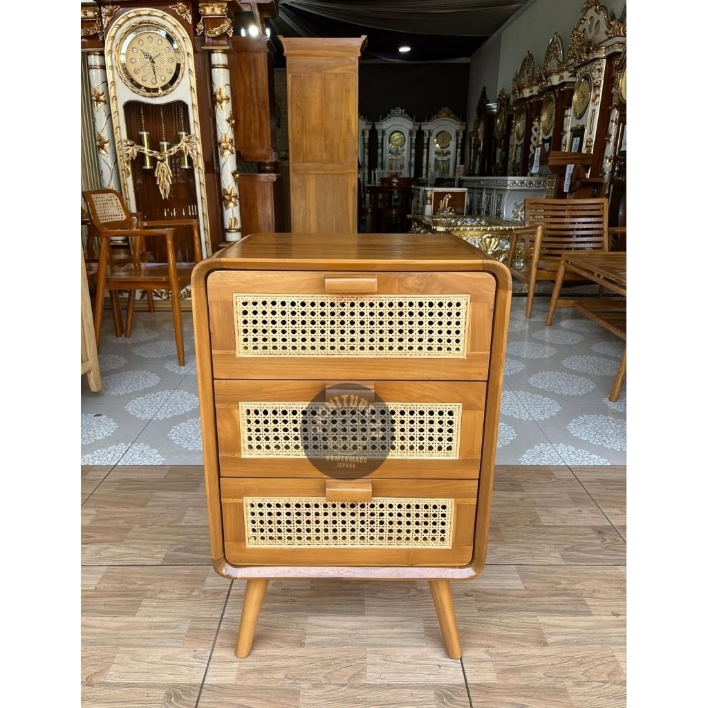 NAKAS RETRO/NAKAS ROTAN,NAKAS LACI ROTAN, NAKAS JATI MURAH