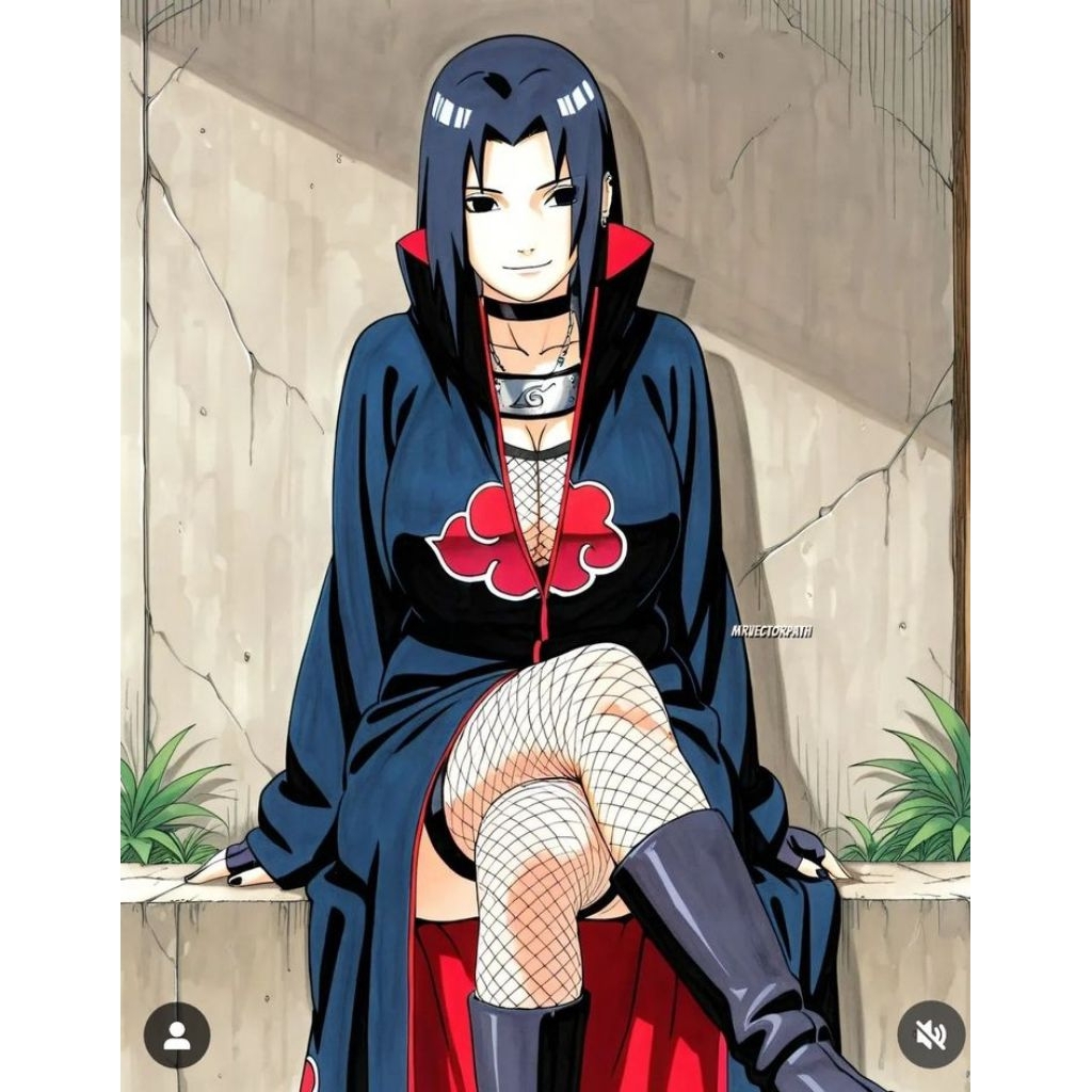 Kimono Akatsuki Wanita – Cosplay Dress Style Anime