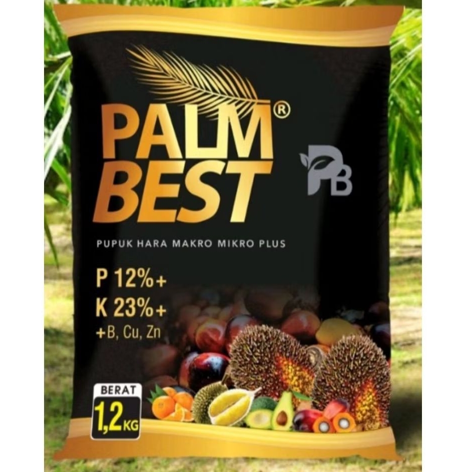 Palm best Pupuk Sawit Makro Mikro Plus Pembanah Tanah