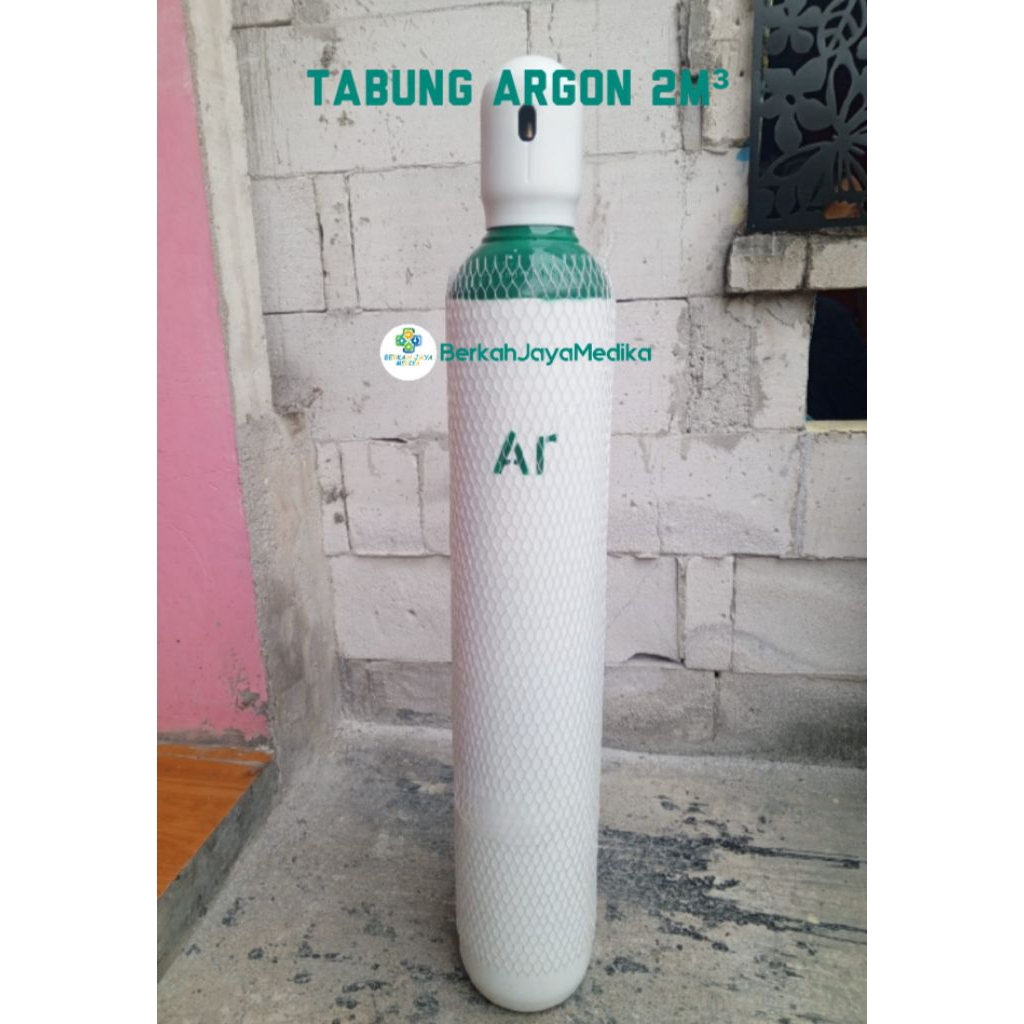 Tabung Argon 2m3 isi Argon WG - Tabung Las Gas Argon