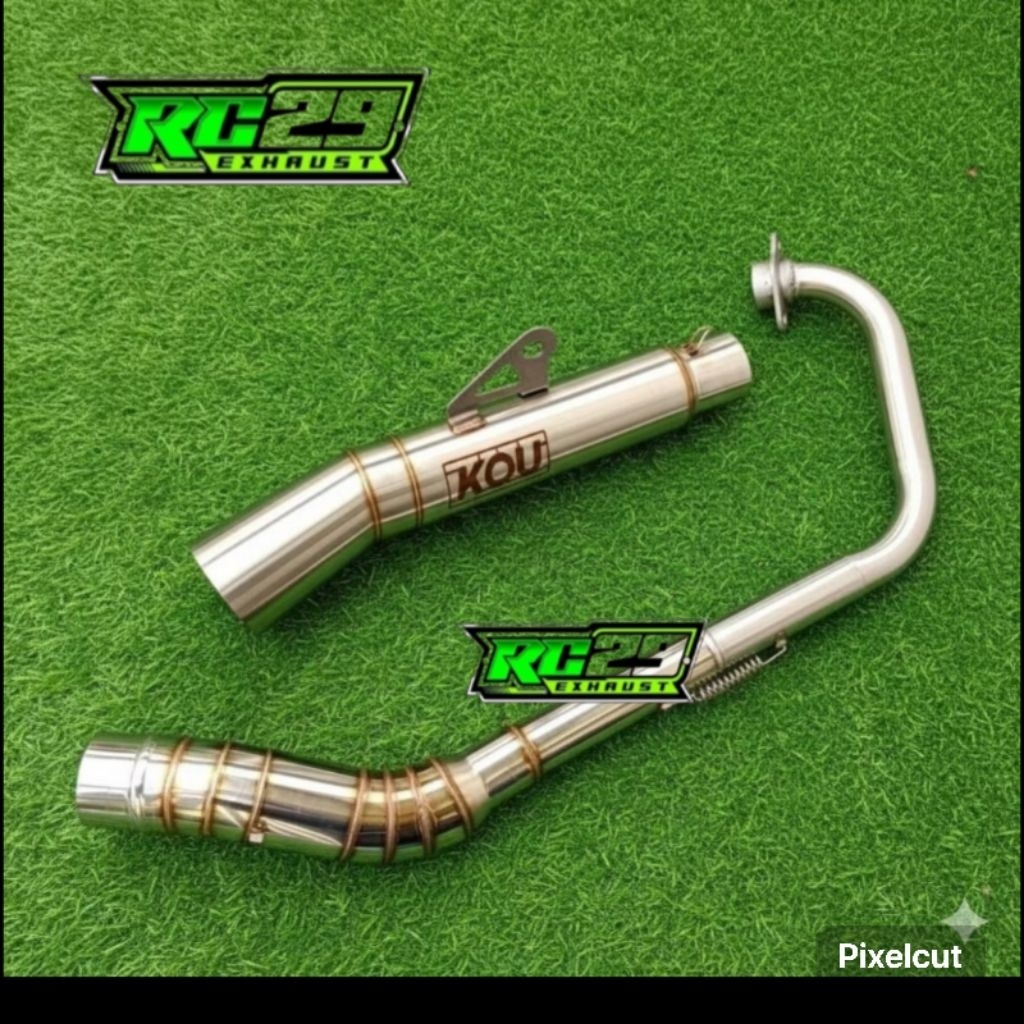 SUPER OPEN KOU 51MM FOR TMX RUSI RACAL SKYGO ALL PANTRA (GOOD FOR LOUDEST PIPE)