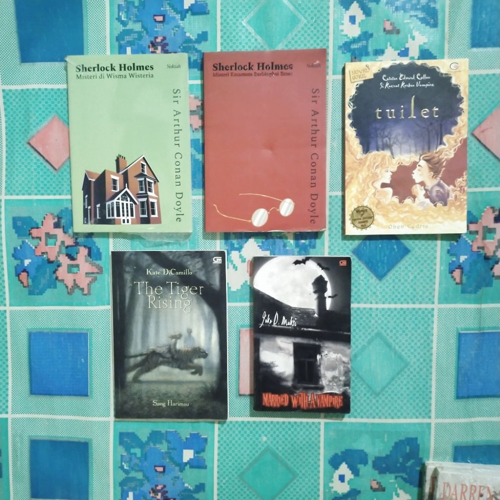 Buku Varian Novel/Komik Misteri; The Tiger Rising, LOVE YOU TO DEATH, BEC, Misteri Kacamata Berbingk