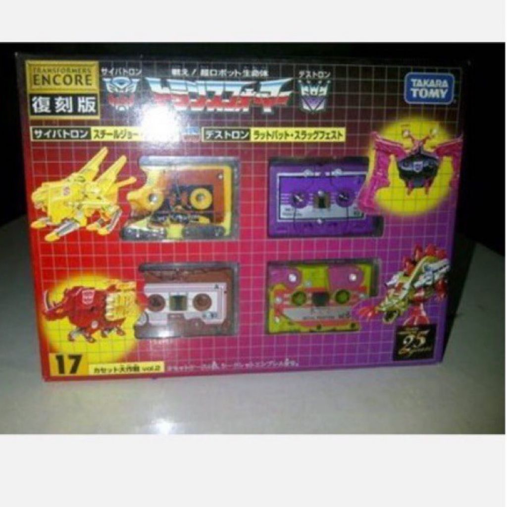 transformers G1 mini cassette encore 17