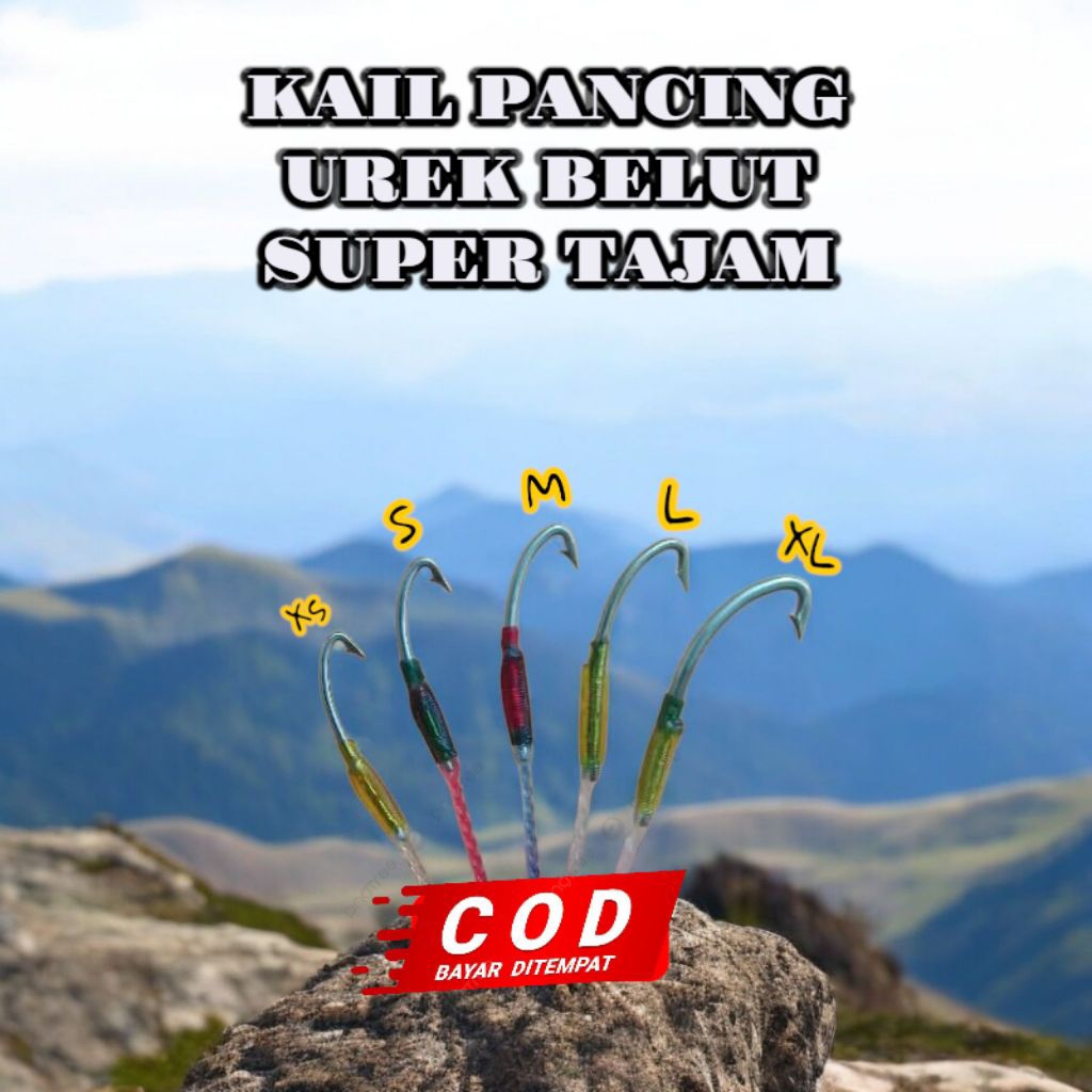 KAIL PANCING UREK BELUT SUPER TAJAM ANTI MONCEL