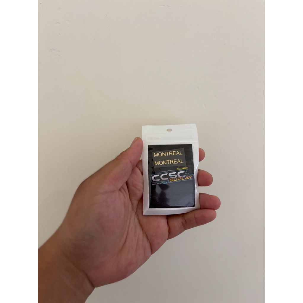 LETTERING MONTREAL || Lettering/Label Sepatu Adidas Montreal - Bahan Gold mirip ori - Mudah di pasan