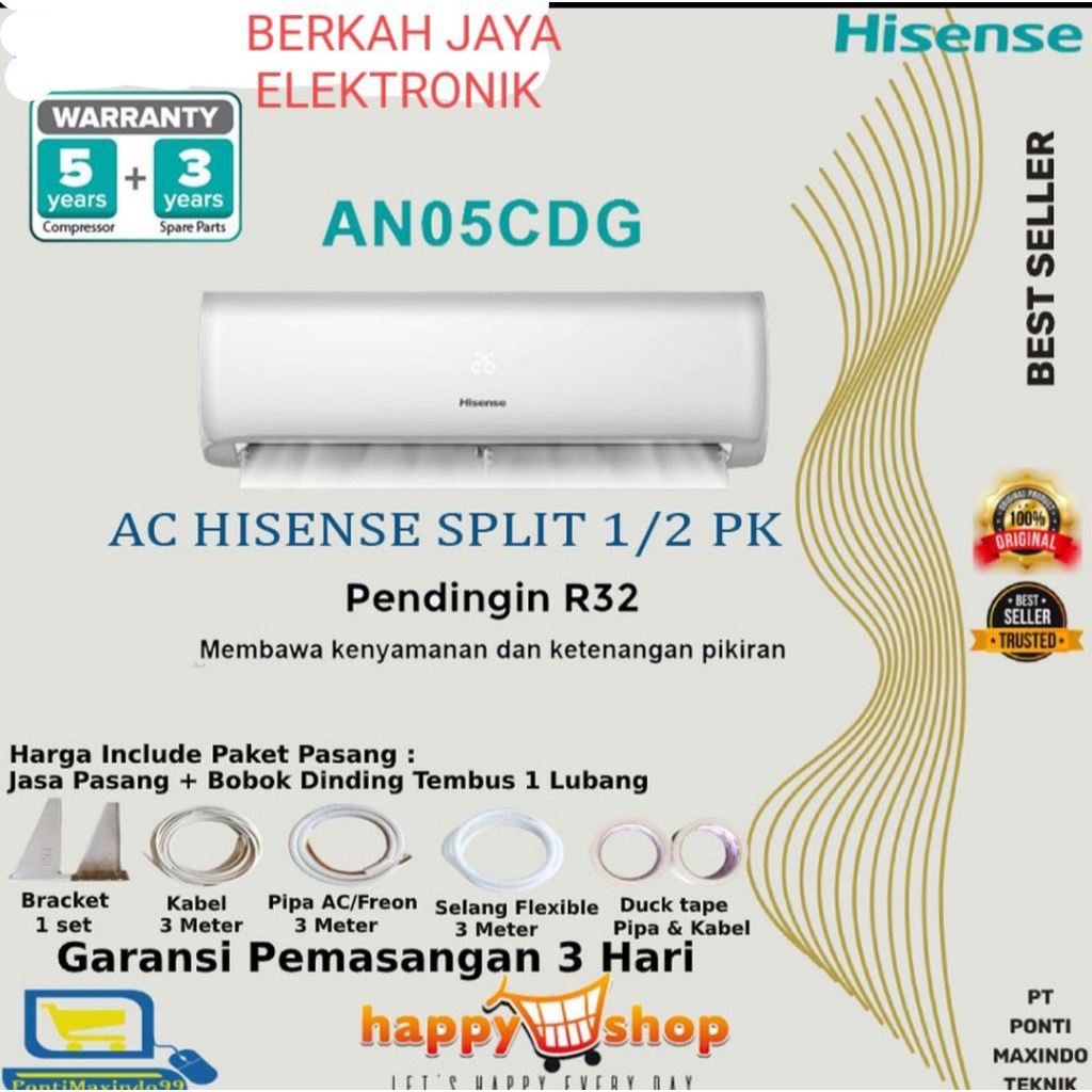AC HISENSE AN05CDG