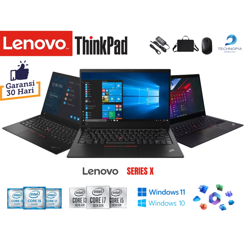 Lenovo Thinkpad X280/X270/X260 Core i5/i7 Mulus Bergaransi