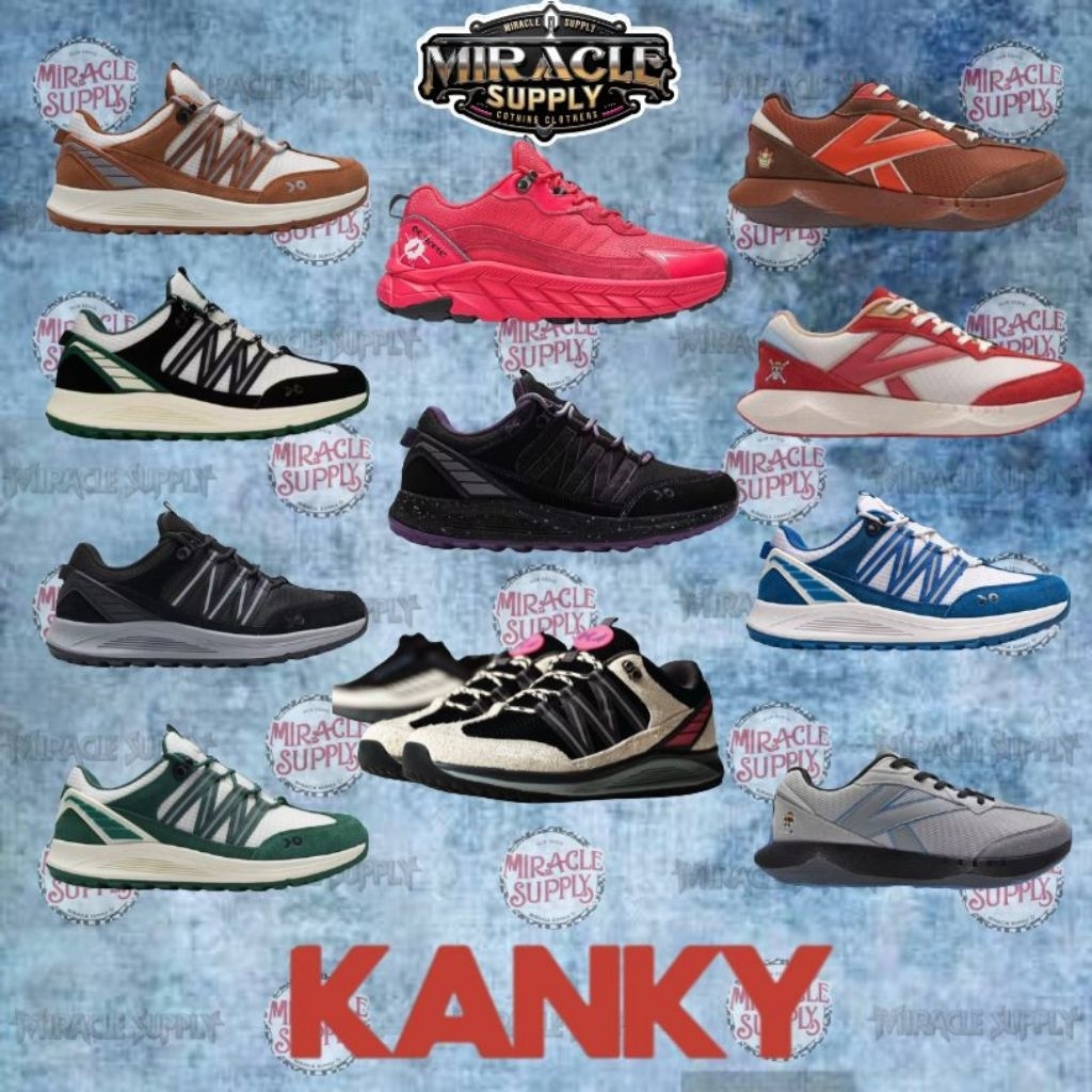 KANKY [Sepatu Kanky] 100% ORIGINAL Collaboration Kanky x Stapple USS | Kanky x Luffy | Kanky x Ben |