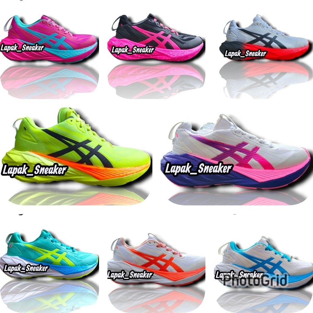 Sepatu Runing Wanita Novablast 4 Kekinian Terbaru - Sepatu Lari Cewek Empuk Ringan - Sepatu Olahraga