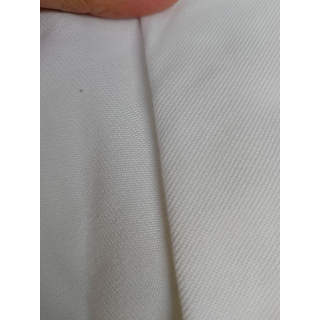 Kanvas PE twill/Drill Greige PUTIH Lebar 157cm||12oz  untuk sublimasi/dtf/dtg/sablon