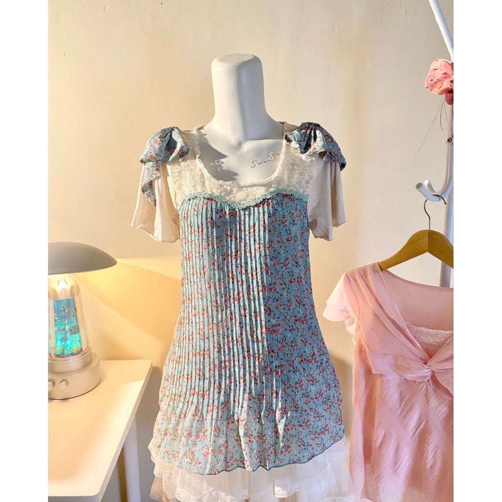 blouse axes femme floral pita cute kawaii