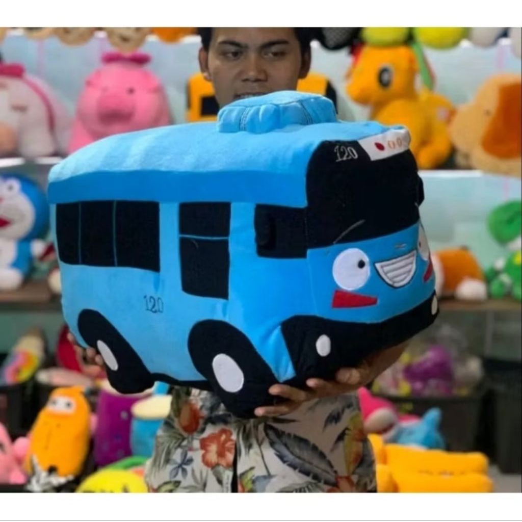 Boneka Tayo Bus mainan anak jumbo 60 cm
