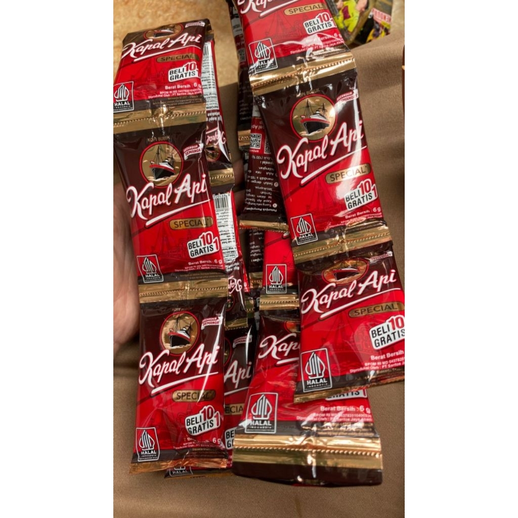 kopi kapal api satu renceng tanpa gula