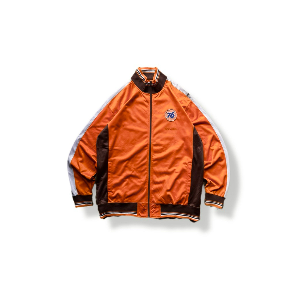 Vintage Union Lubricants76 Racing Fuel Tracktop Jacket