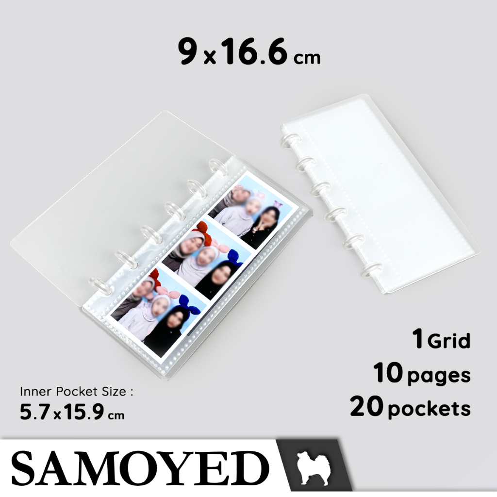 SAMOYED PHAB-BA58 Buku / Album / Tempat Foto / Photo Box / Booth / Photobooth Book / Album