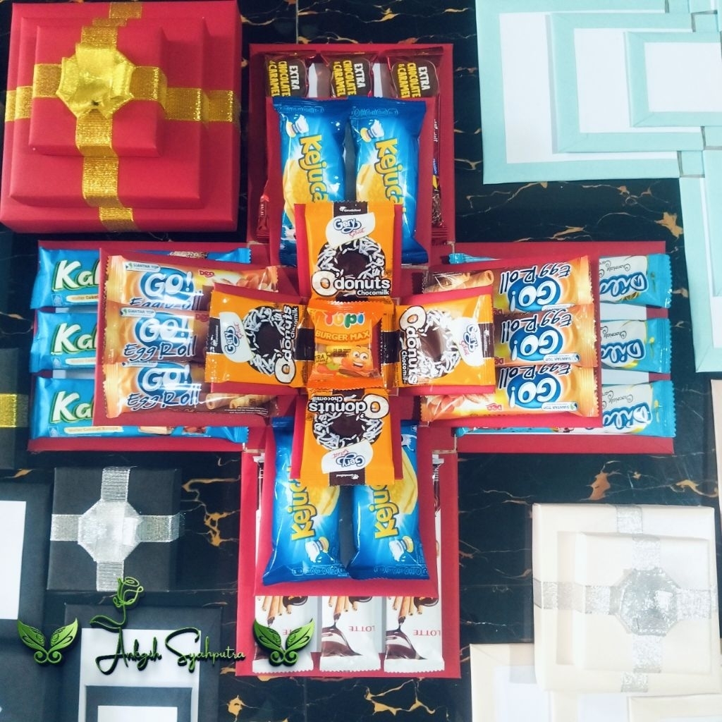 Explosion Box Snack 3 Layer