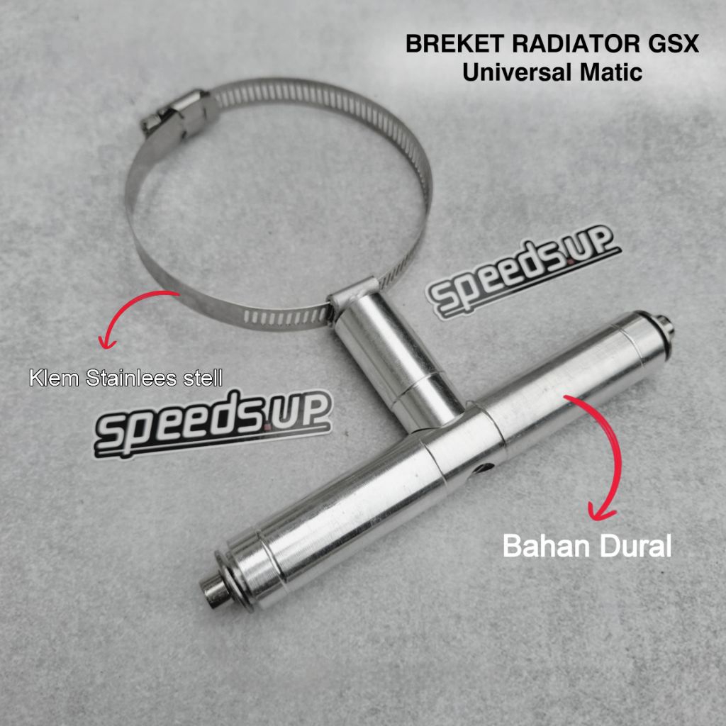 Bracket Breket Oil Coler Radiator GSX Universal Motor Matic