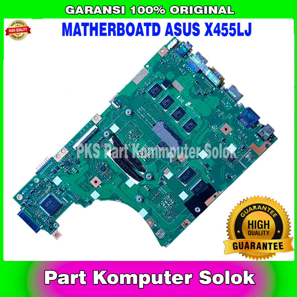 MOTHERBOARD ASUS X455LJ X455L core i5 5200u NVIDIA GEFORCE 930m | X455LJ REV 3.1
