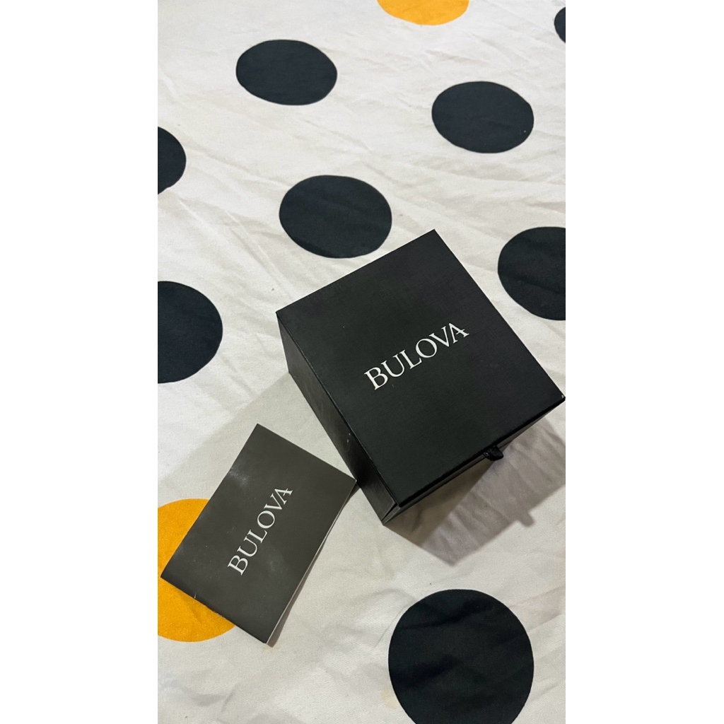 jam tangan Bulova 96A156 original new baru ada box watch