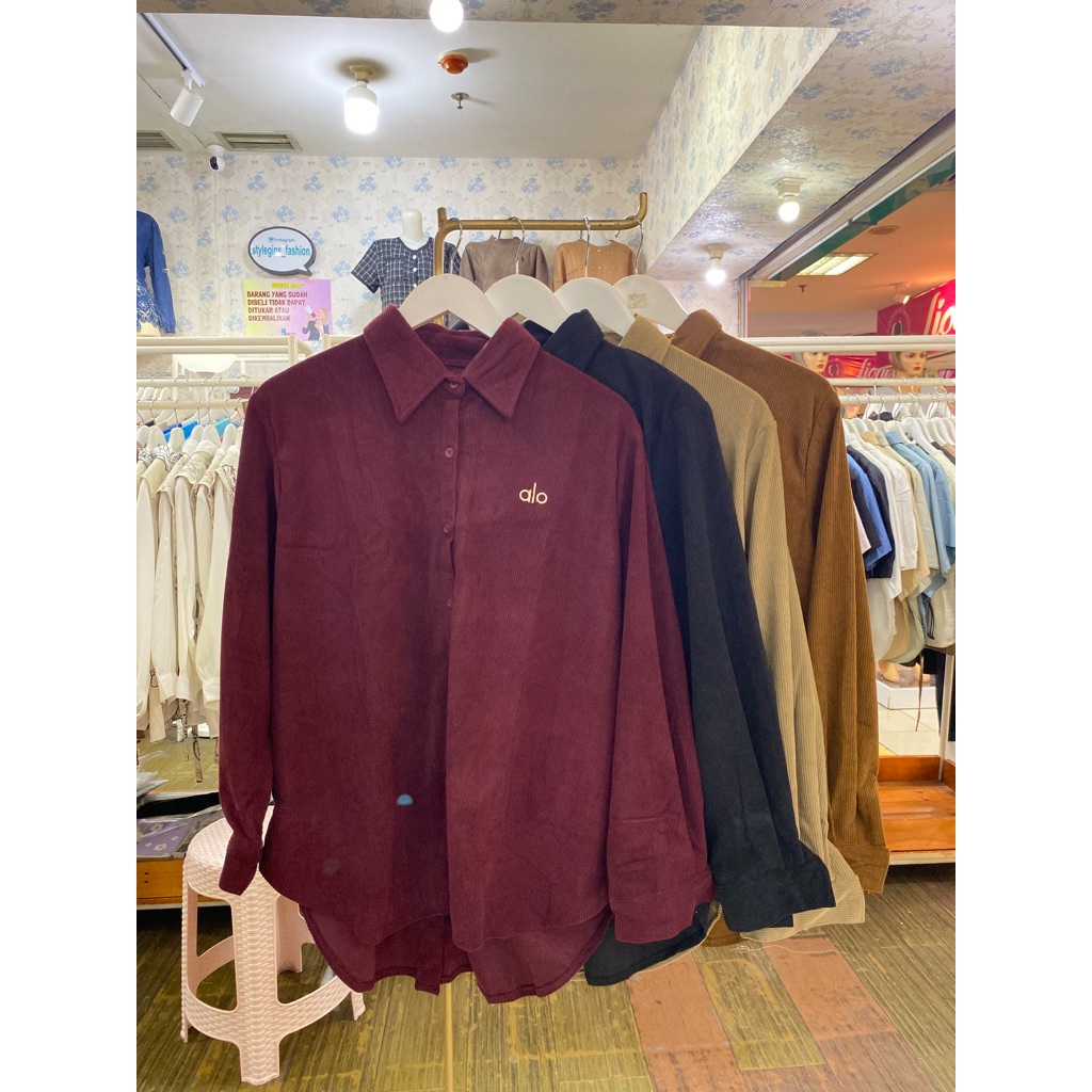 kemeja kodorai allo wanita