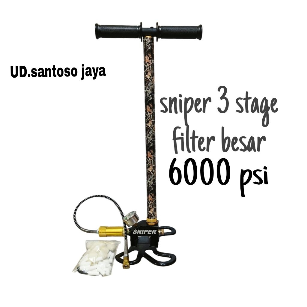 POMPA PCP SNIPER 6000 PSI, POMPA PCP SNIPER ORI, POMPA PCP 6000 PSI