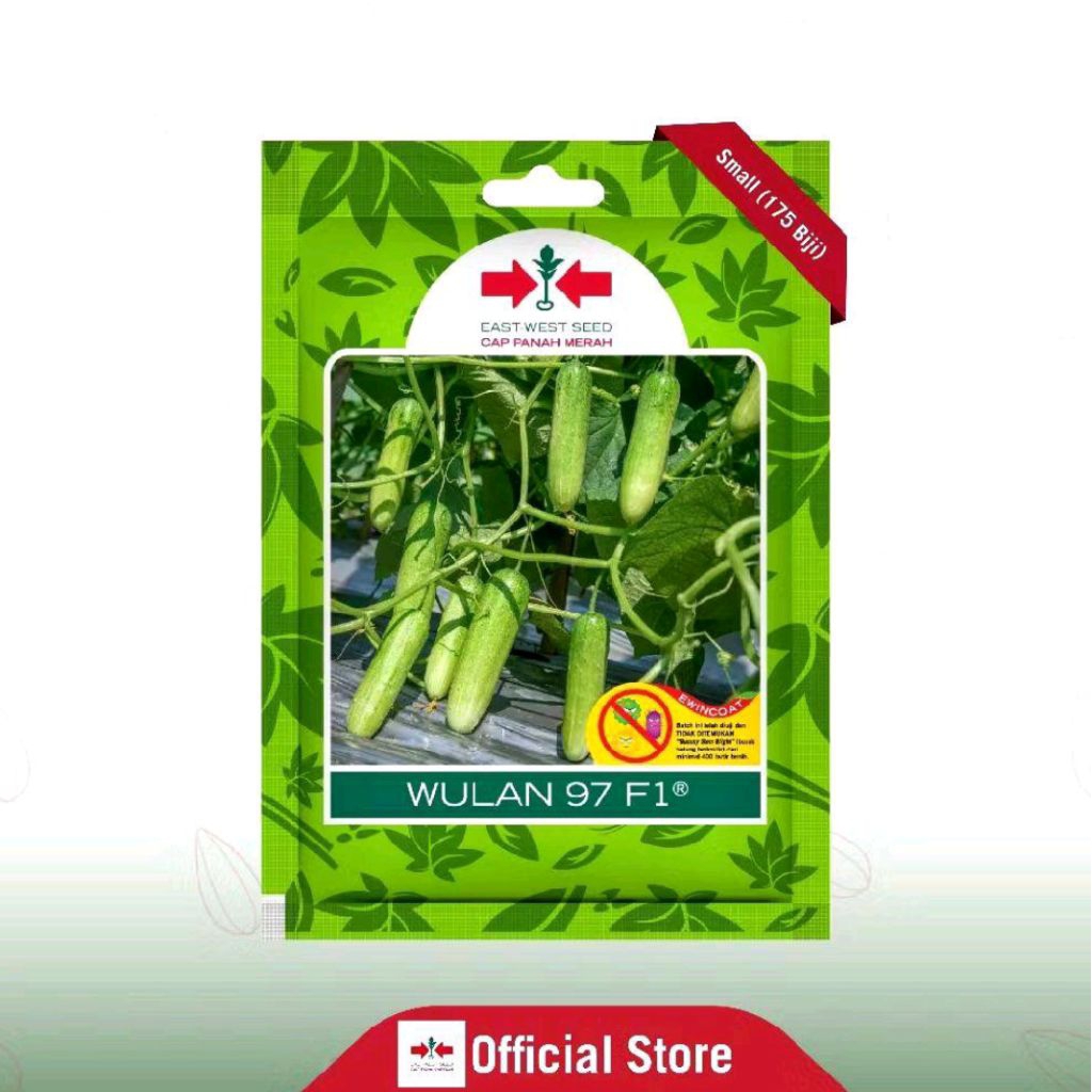 175 Butir Benih Mentimun Wulan 97 F1 Exp. 2027