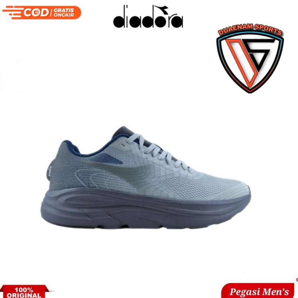 SALE DIADORA PEGASI MEN'S RUNNING SHOES-DK GREEN