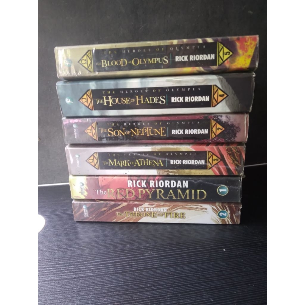 Novel Karya Rick Riordan Cabutan
