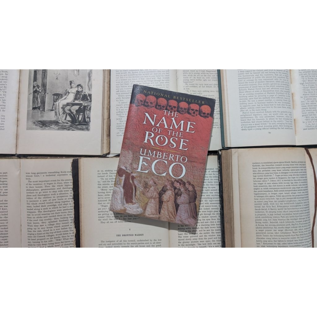 [Import, Preloved] Umberto Eco - Name of the Rose