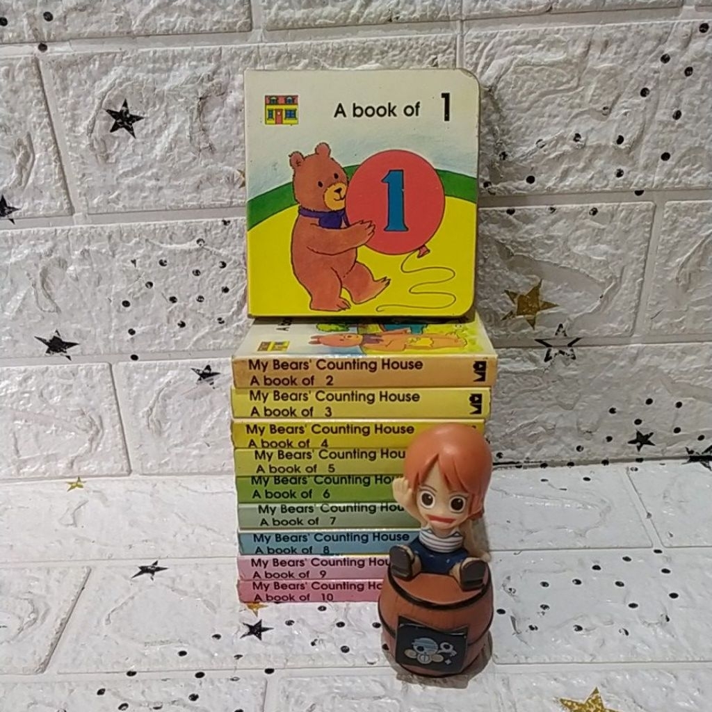 Buku Anak My Bears Counting House 1-10 set