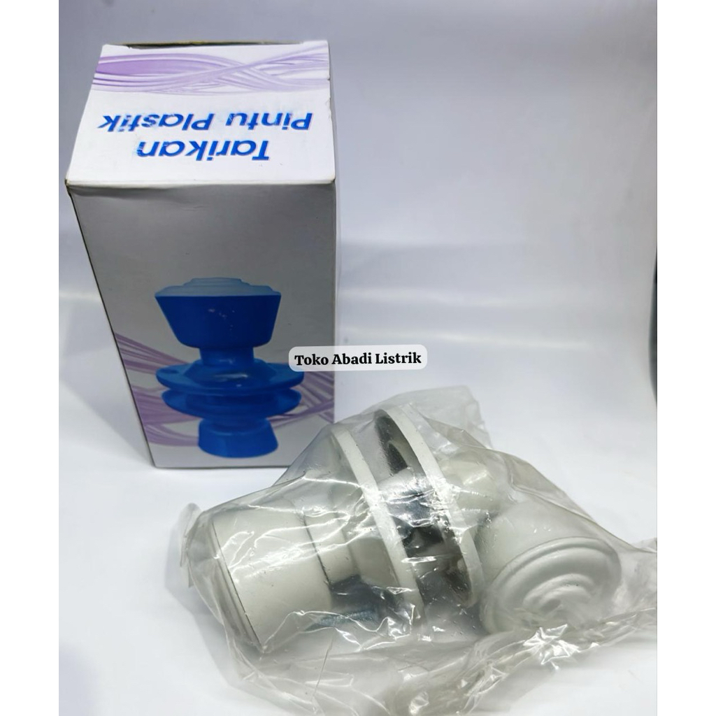 GMP Gagang Pintu Kamar Mandi PVC Kunci Pintu Kamar Mandi Tarikan Slot Handle Bulat