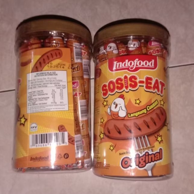 Indofood Sosis Original 680gr, Indofood Sosis Jagung Bakar 680gr, Indofood Sosis Ayam Geprek 680gr