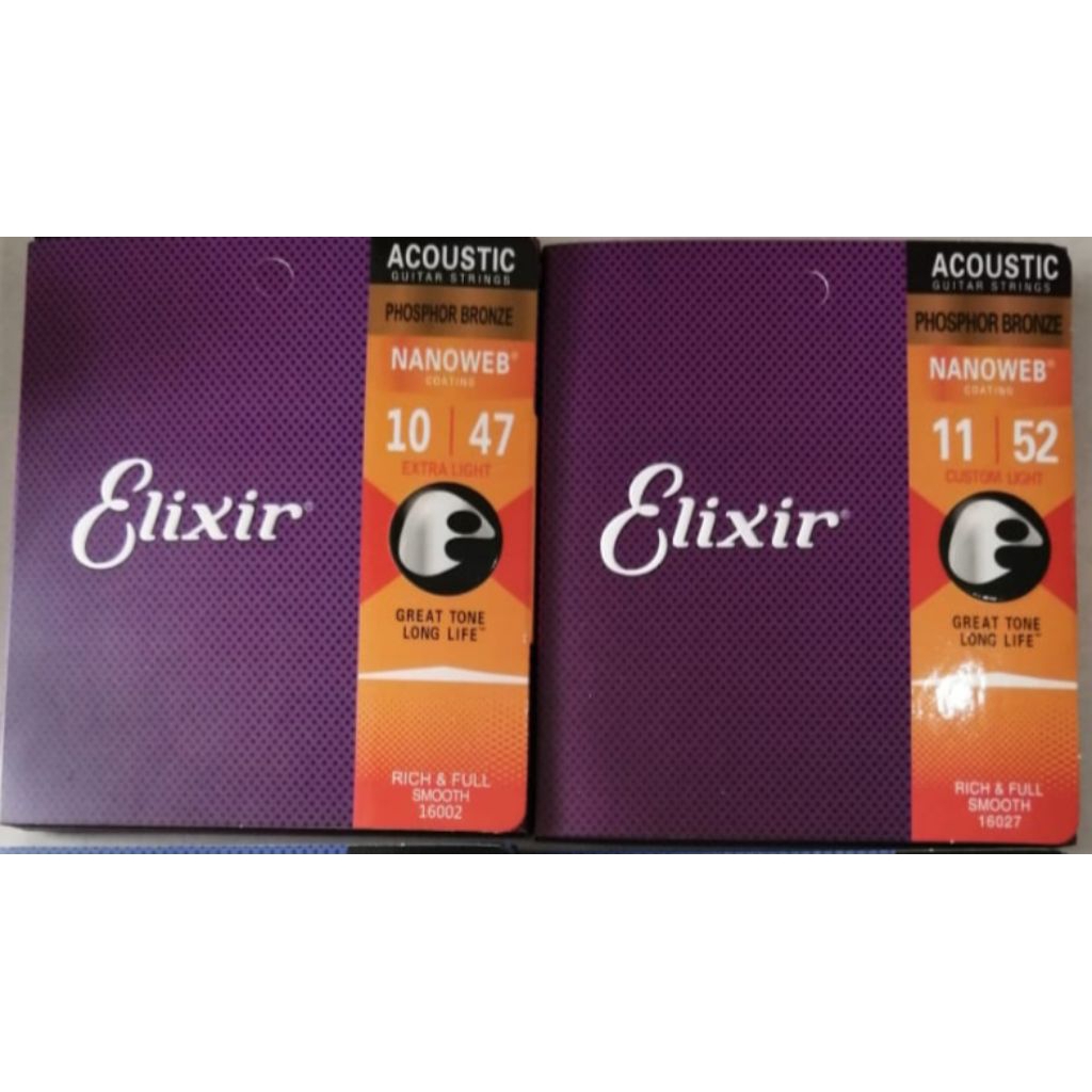 senar gitar acoustic elixir 1set