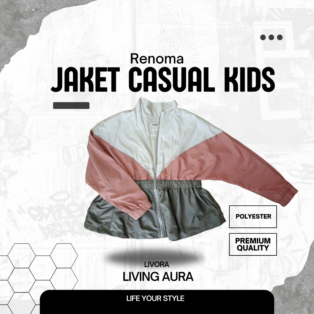 Renoma Jacket Casual Kids 8-9 Tahun