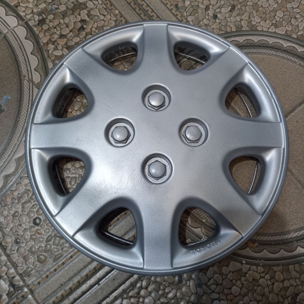 Tutup Velg Wheldop Weldop Toyota Starlet Ring 13 Original (Harga Untuk Satuan)