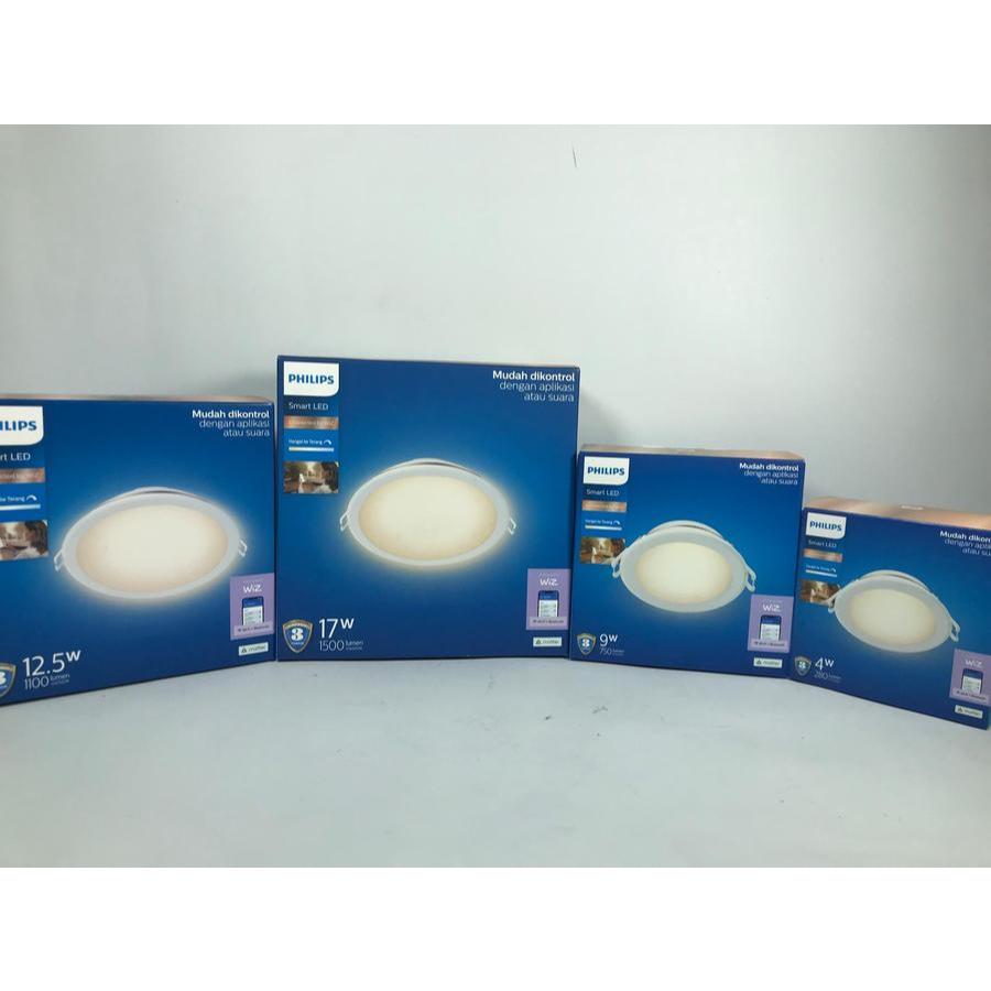 LAMPU PHILIPS LED DOWNLIGHT INBOW SMART WIFI TUNABLE 4W 9W 12.5W 17W 4WATT 9WATT 12,5WATT 17WATT PAN
