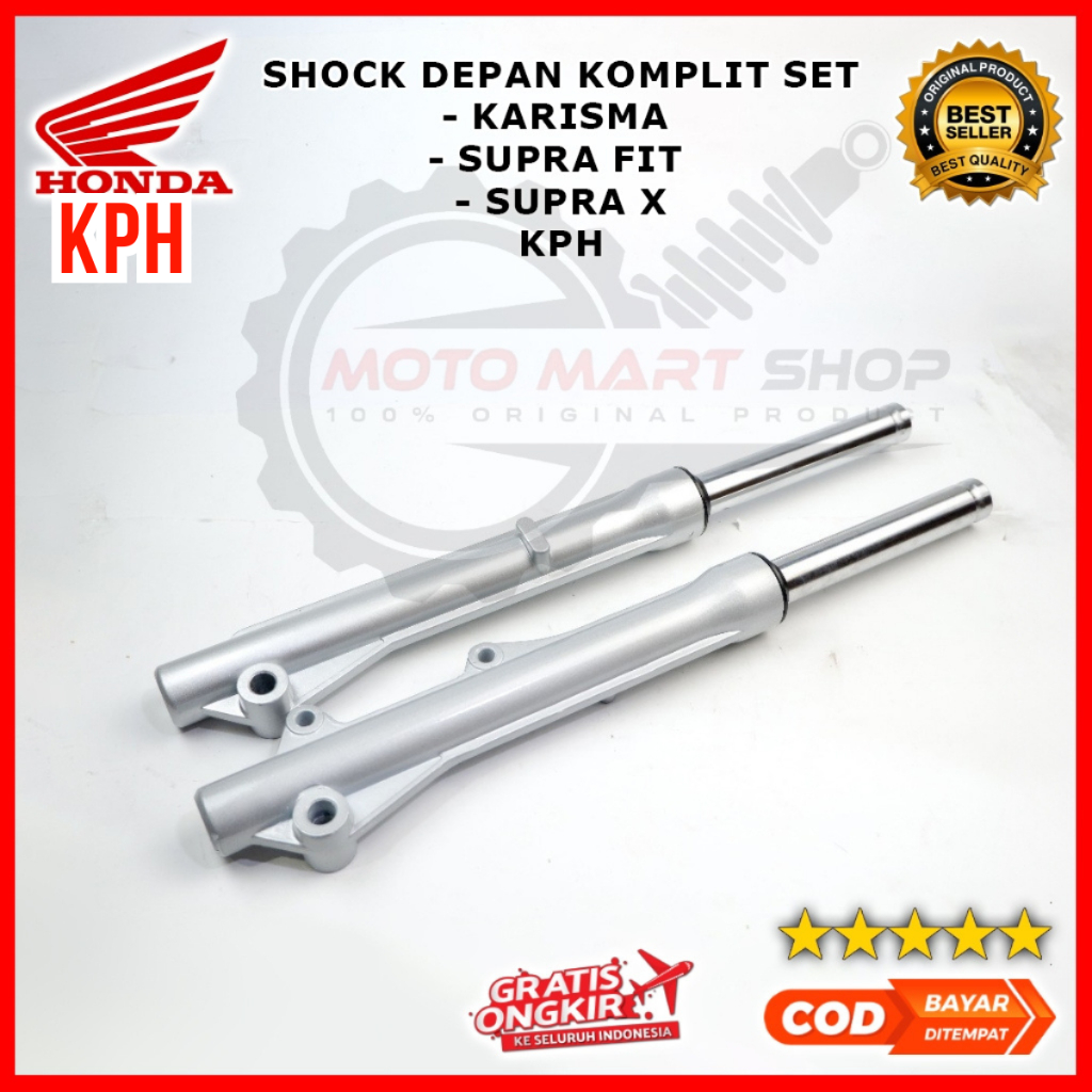 Shock Depan Karisma Ori / Shock Depan Honda Supra X 125 Supra Fit Original - KPH