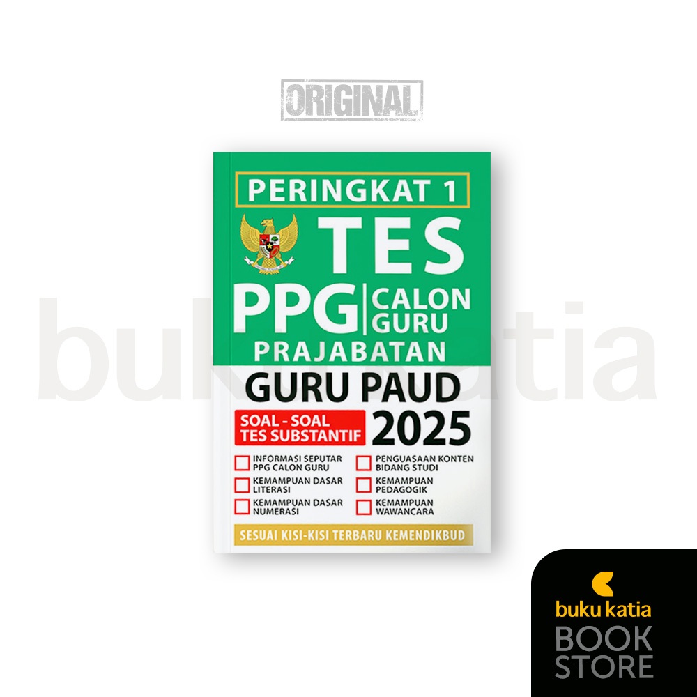 Buku PPG Prajabatan Guru PAUD 2025 - PPG Calon Guru PAUD 2025
