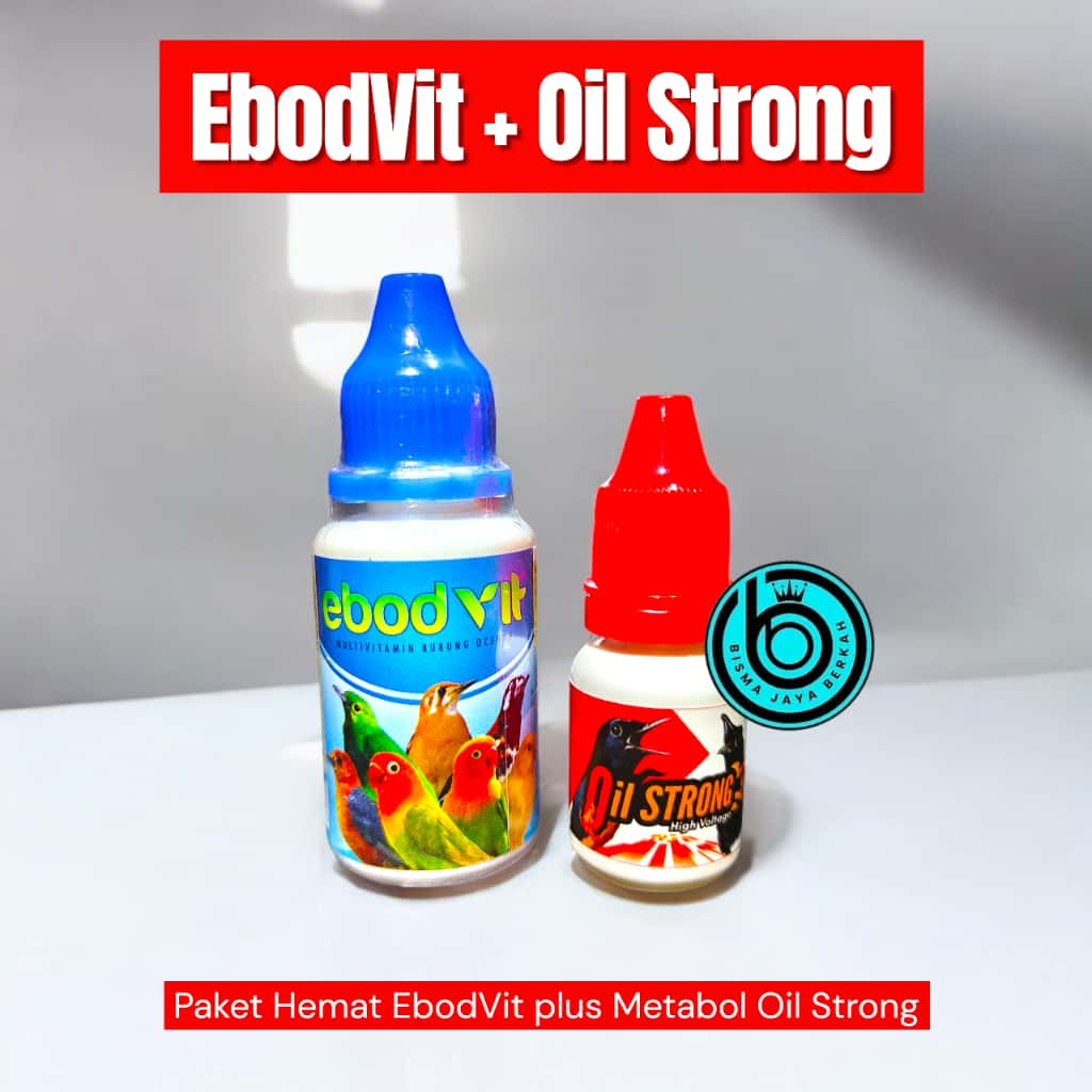 Ebod Vit Asli Ebod Jaya Vitamin Semua Burung Fit Terus Plus metabol Oil Strong