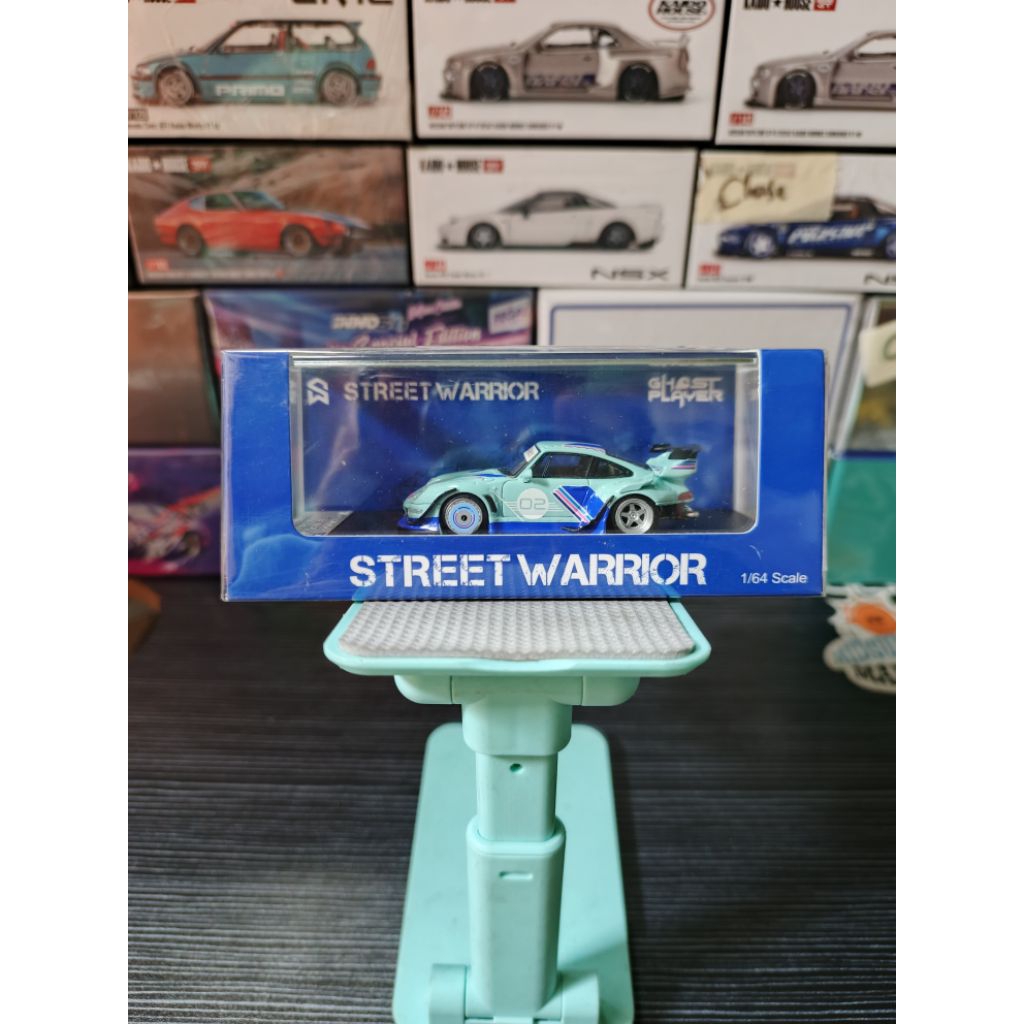 STREET WARRIOR PORSCHE RWB 993 TIFFANY BLUE #02