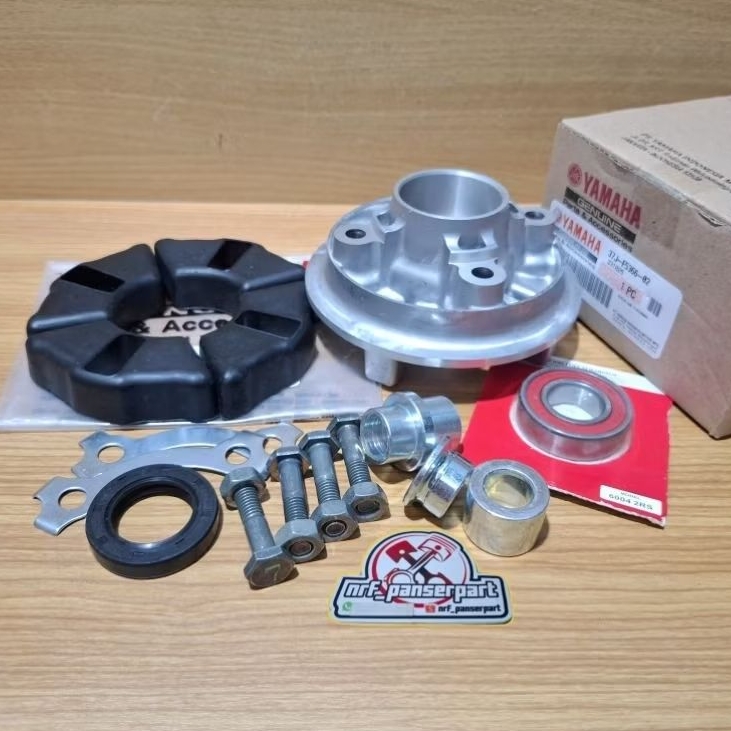 PAKET NAP GIR/DUDUKAN GEAR BELAKANG VELG/VELK RCB/V ROSSI VND MOTOR NINJA TIGER MEGAPRO GL PRO NEOTE