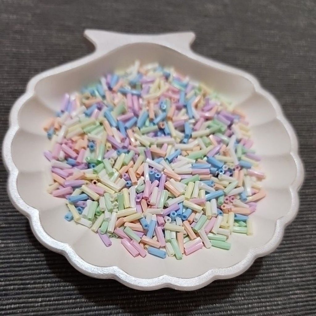 Manik Bambu / Manik Meses Warna Pastel