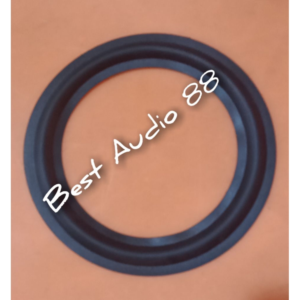 List pinggiran daun kertas speaker 6inch 6 inch  woofer karet baru cabutan daun yg penyok