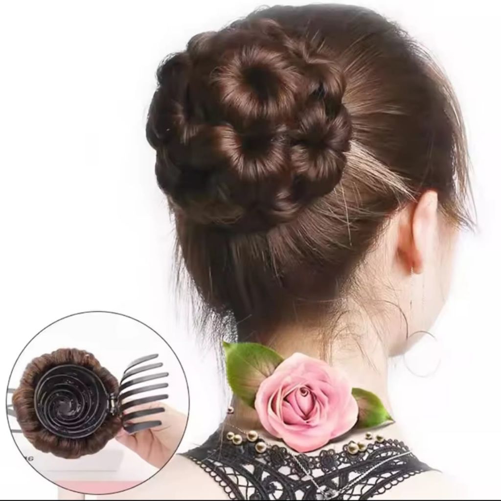 Jepit Cepol Sanggul Keong Jamur/Korea Funbun Cepol Modern/Sanggul Modern