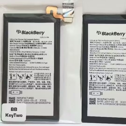 Baterai BlackBerry Key2 Keytwo KeyOne Original