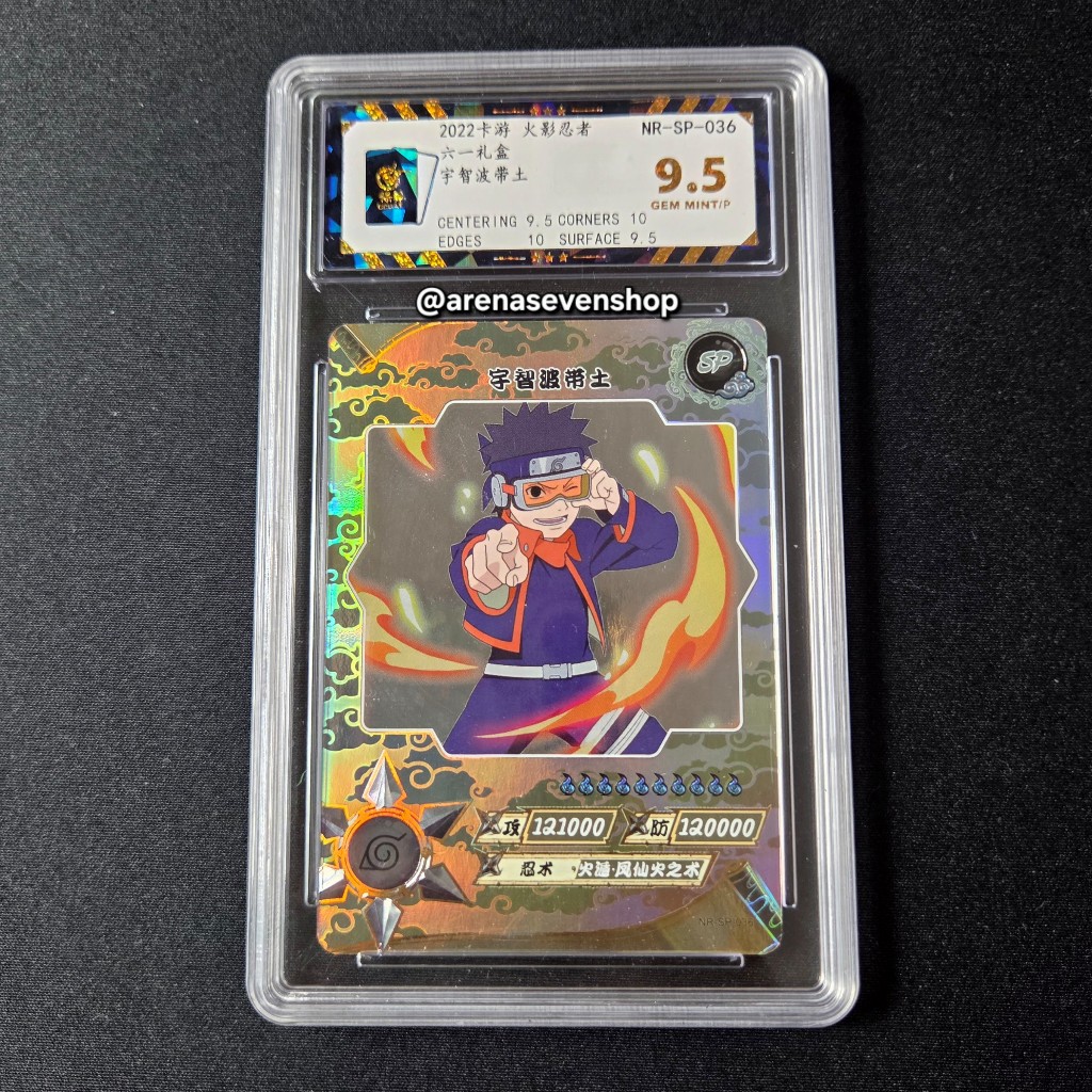 SLAB Naruto Uchiha Obito SSP SP - TCG CCG Rare Trading Card - Original KaYou