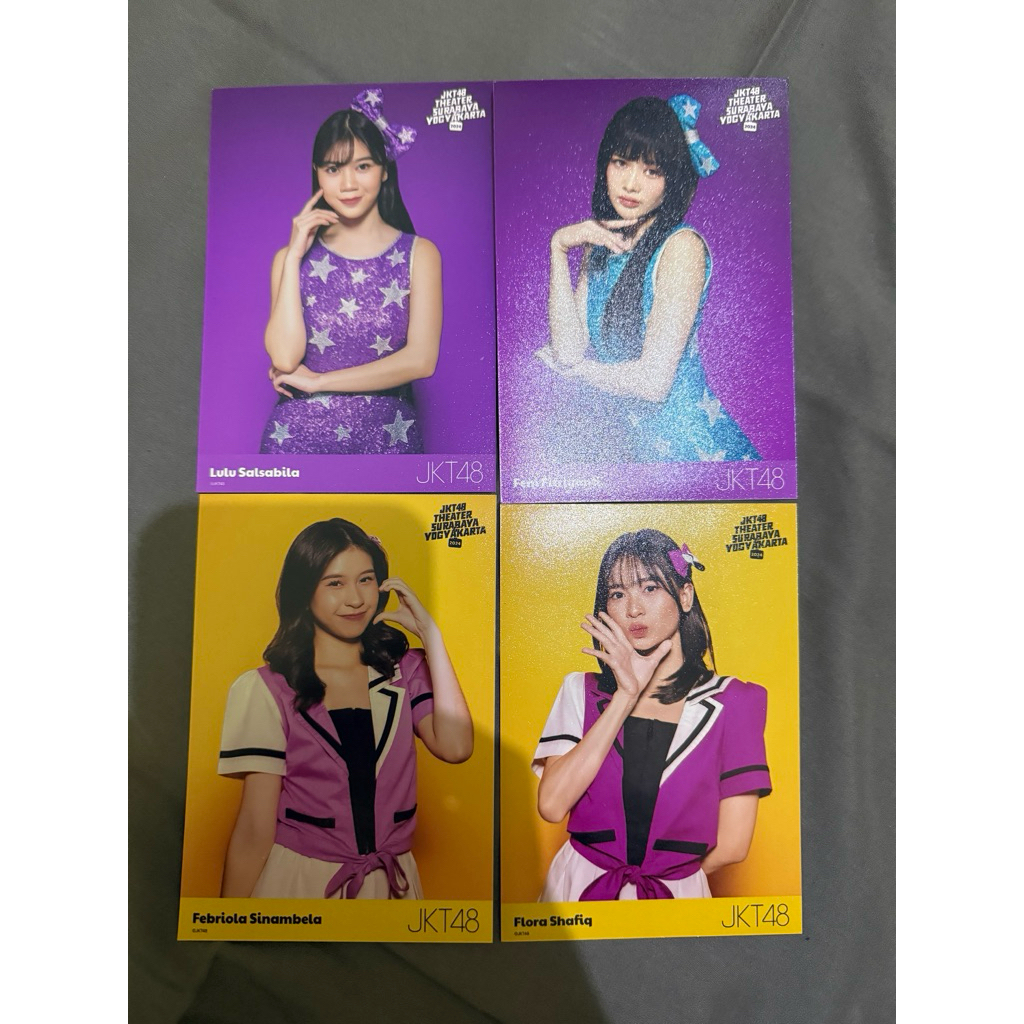 Photopack Theater Sementara JKT48 Lulu Feni Olla Flora take all